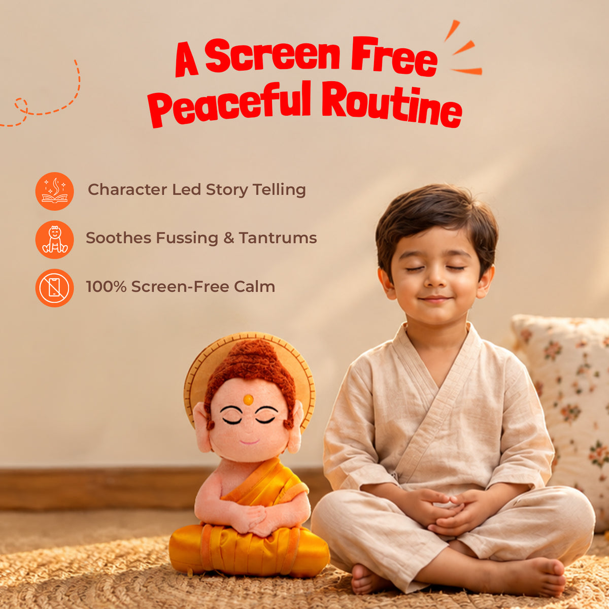 Mantra Chanting Gautam Buddha (Small) - image 5