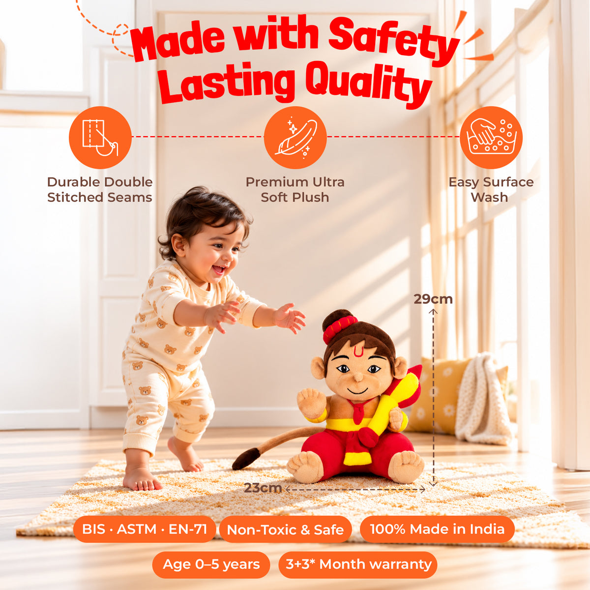 Mantra Chanting Baby Hanuman (Medium) - image 7