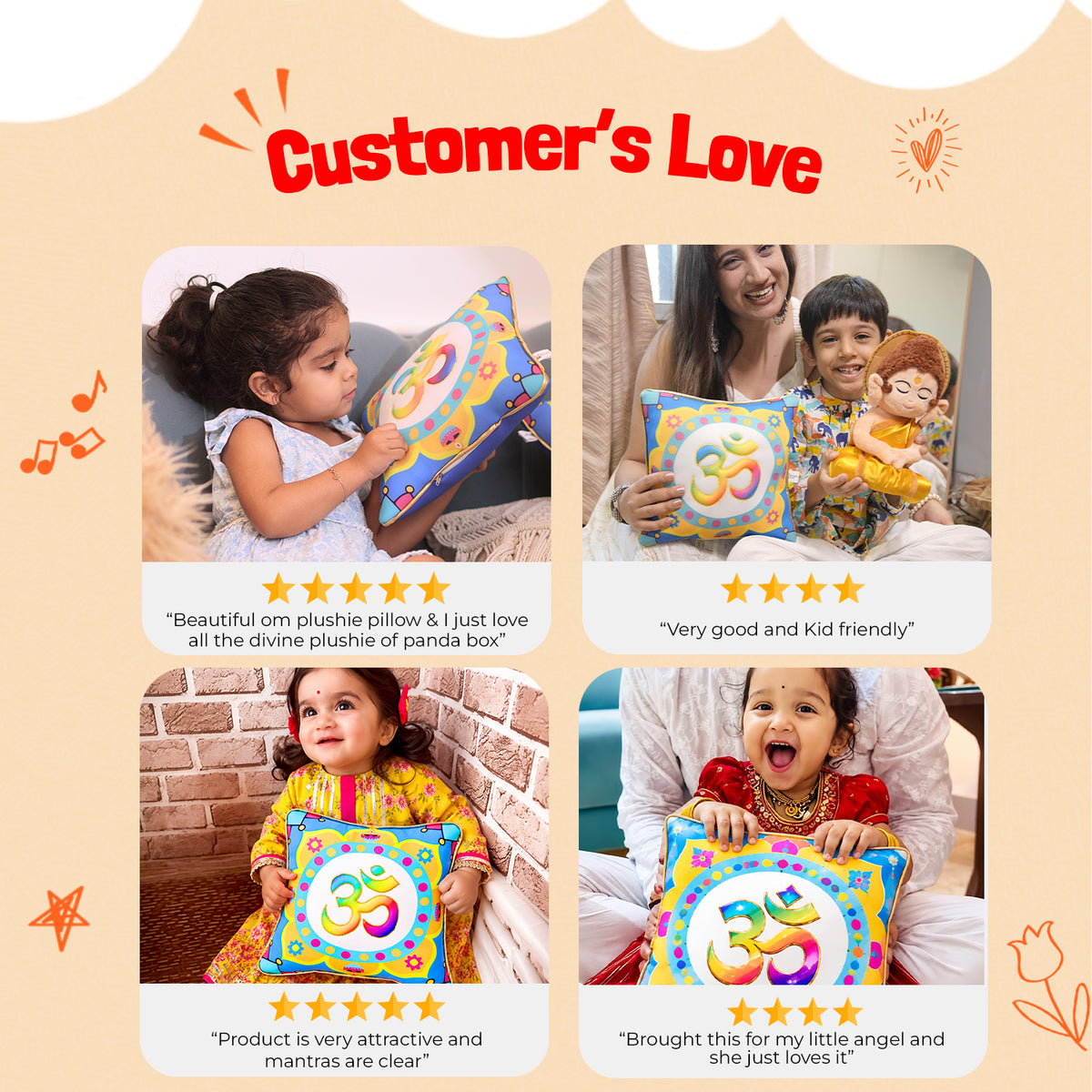 Universal Mantra Chanting Plush Pillow - image 9