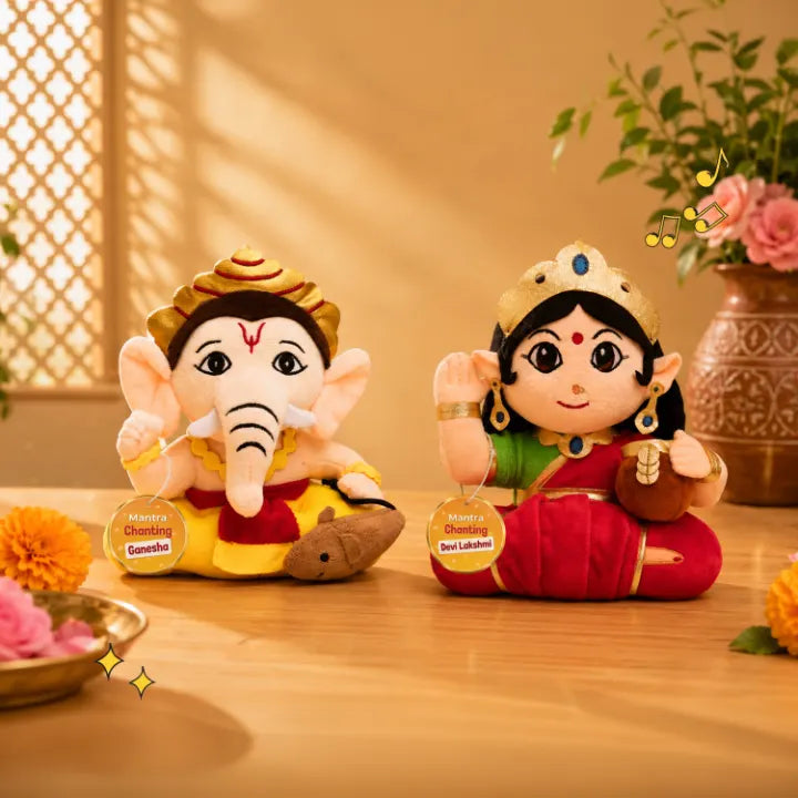 Devi Lakshmi + Ganesha (Small)