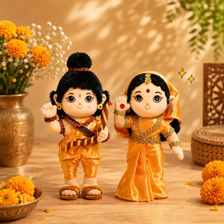 Baby Rama + Sita Combo