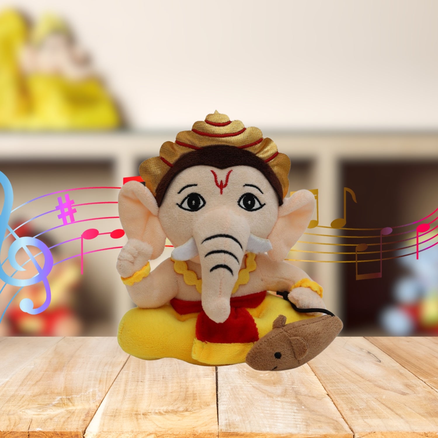 Mantra Chanting Baby Ganesha (Small - 20 cms)